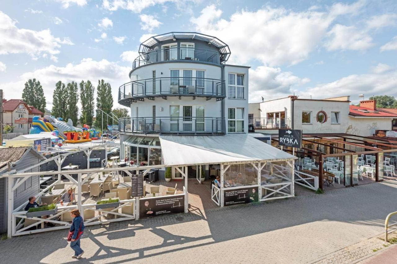 Riviera Gdansk Brzezno Apartman Kültér fotó