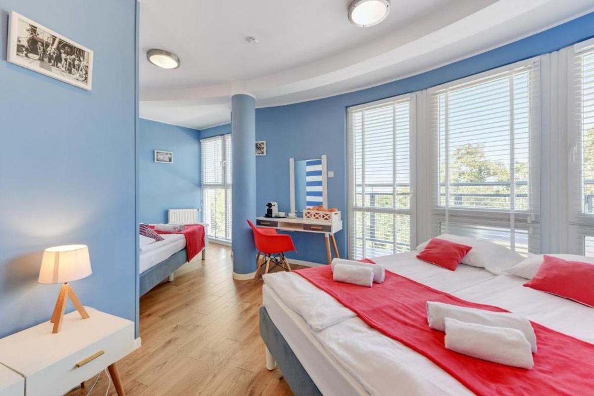 Riviera Gdansk Brzezno Apartman Kültér fotó