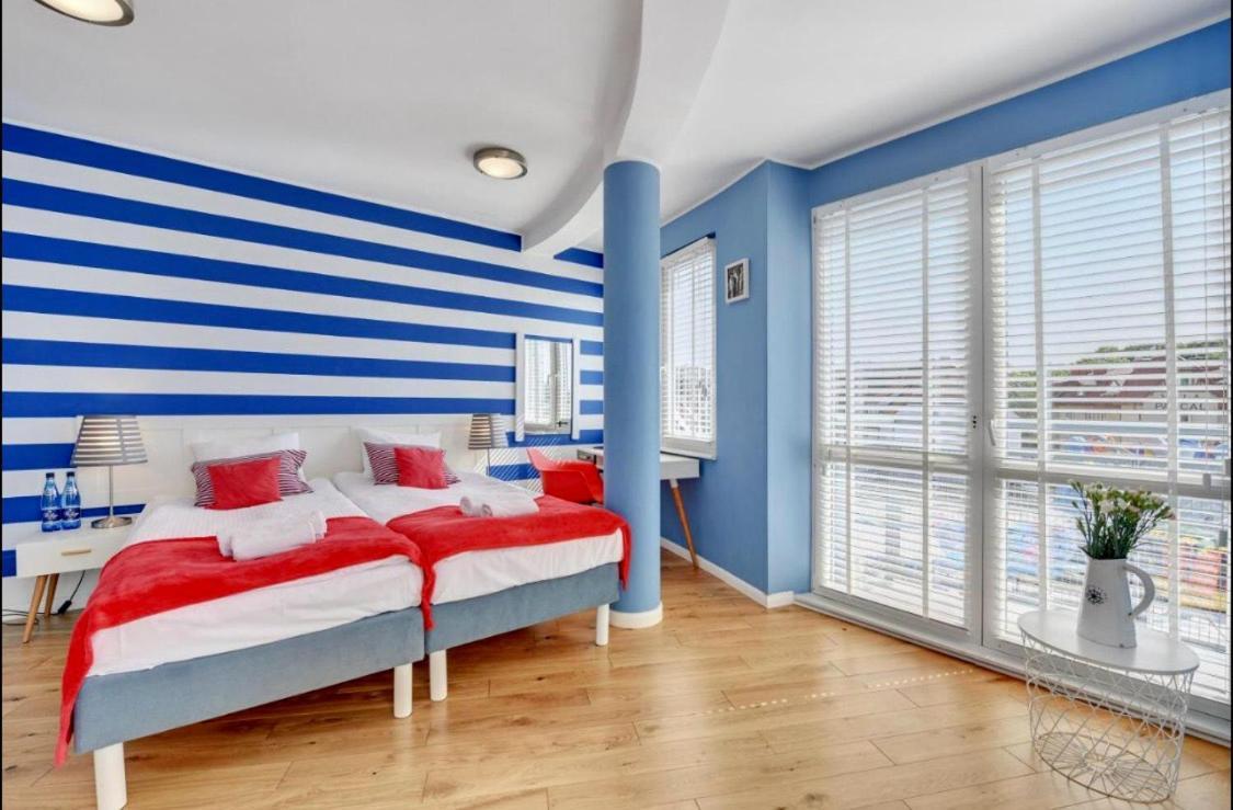 Riviera Gdansk Brzezno Apartman Kültér fotó